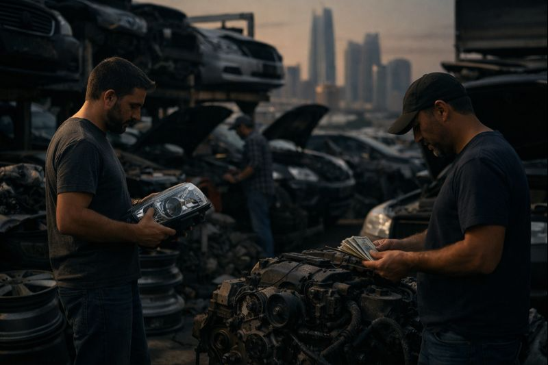 Sell Scrap Cars for CASH in Abu Dhabi