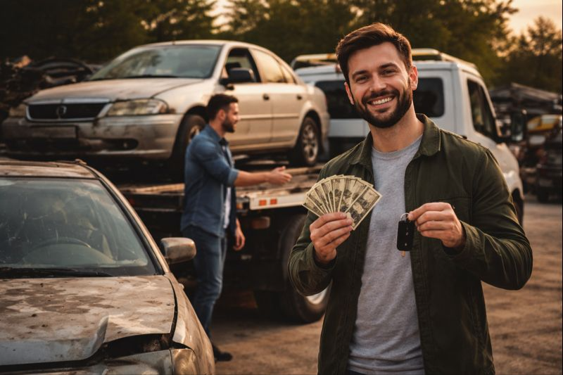 CASH for Junk Cars Near Me in Abu Dhabi