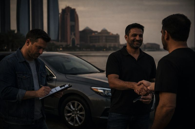Sell My Car Online FAST in Abu Dhabi