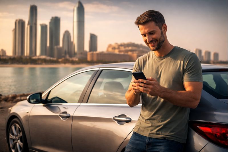كيف أبيع سيارتي عبر الإنترنت في أبوظبي