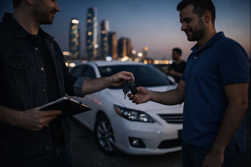 Sell My Car for CASH Online Quote in Abu Dhabi