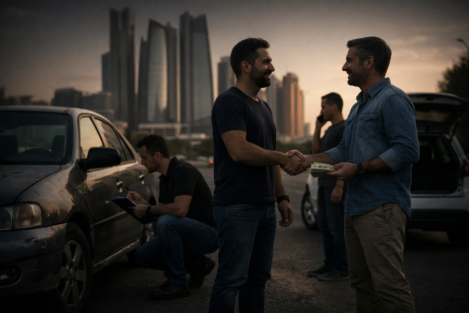 CASH OFFER for My Car in Abu Dhabi