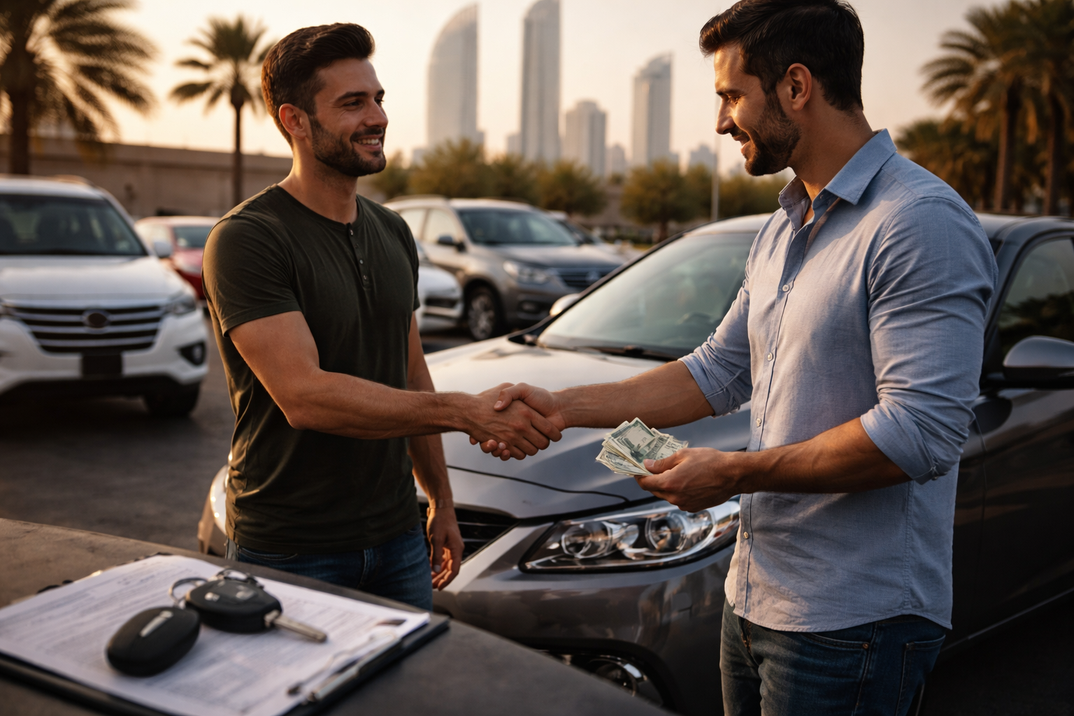 Who Will Buy My Car for CASH in Abu Dhabi