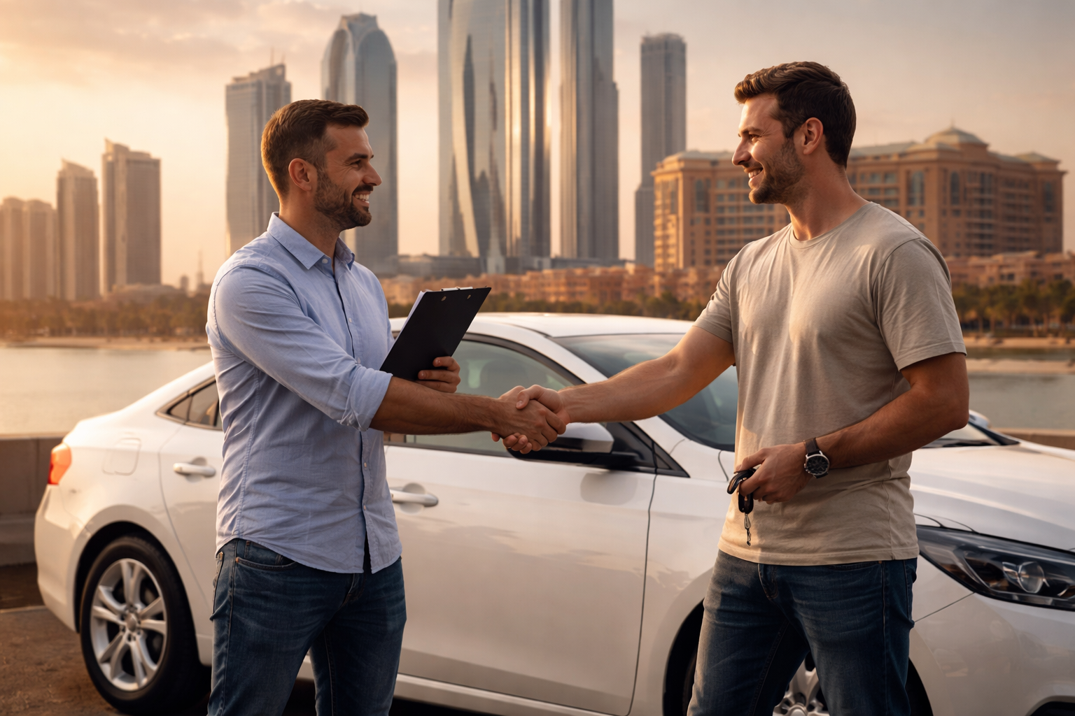 Where to Sell My Old Car for CASH in Abu Dhabi