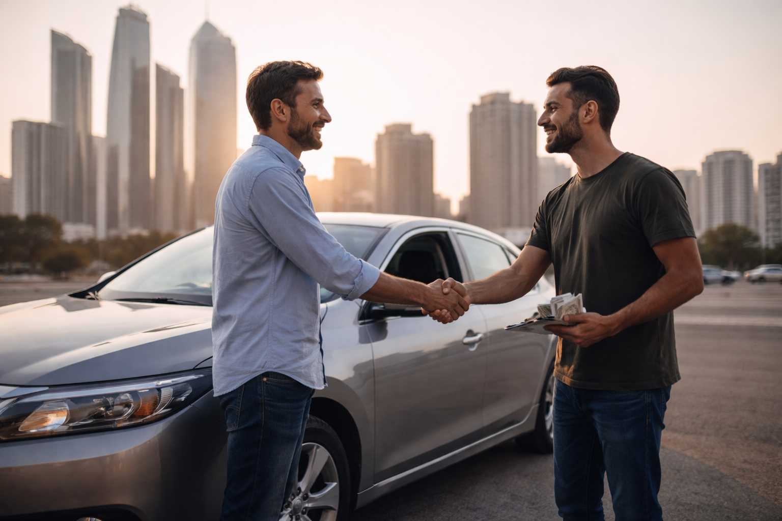 CASH Car Buyer Near Al Hosn: Sell Your Vehicle FAST