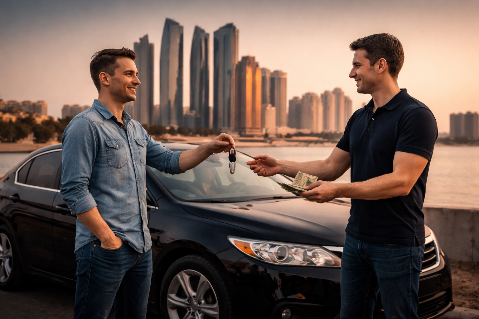 Where to Trade My Car for CASH in Abu Dhabi
