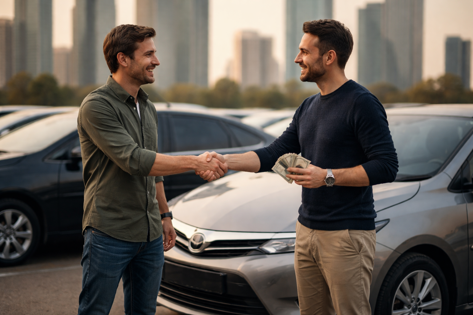 Who Buys Used Cars in Al Nahda