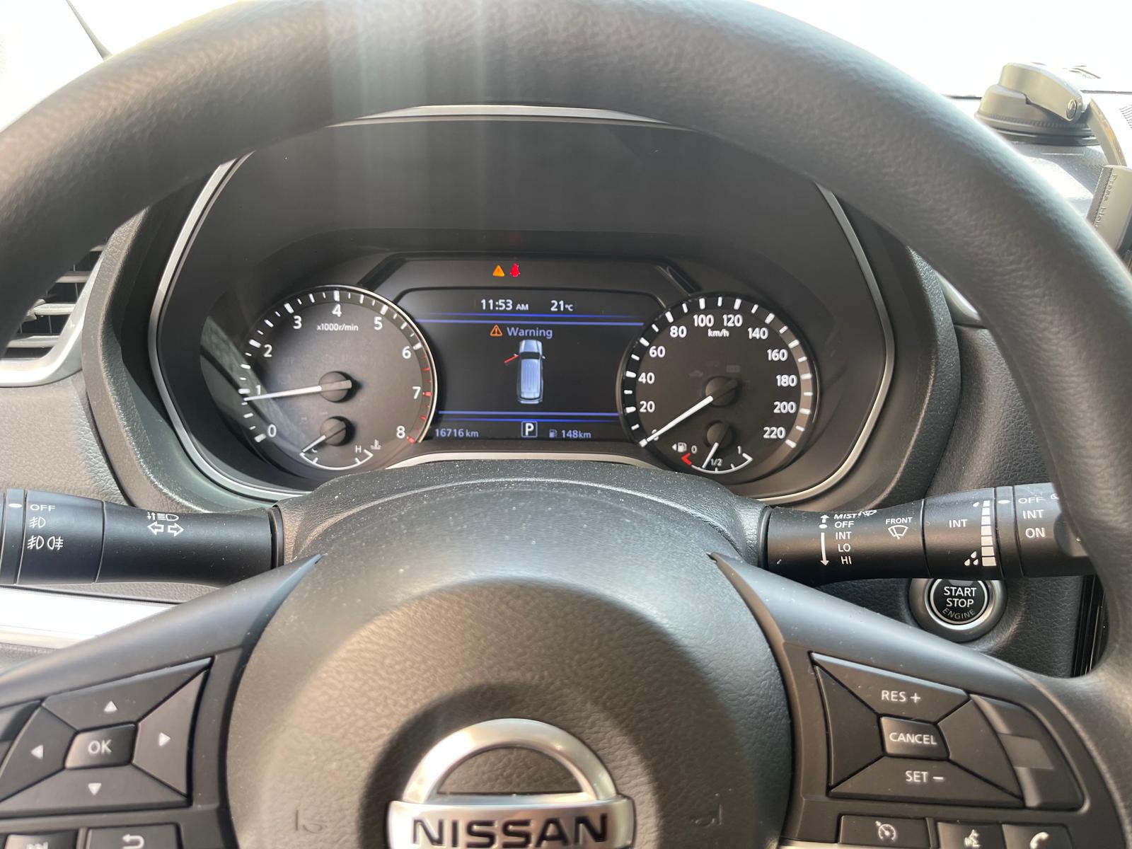 Nissan X Terra under warranty