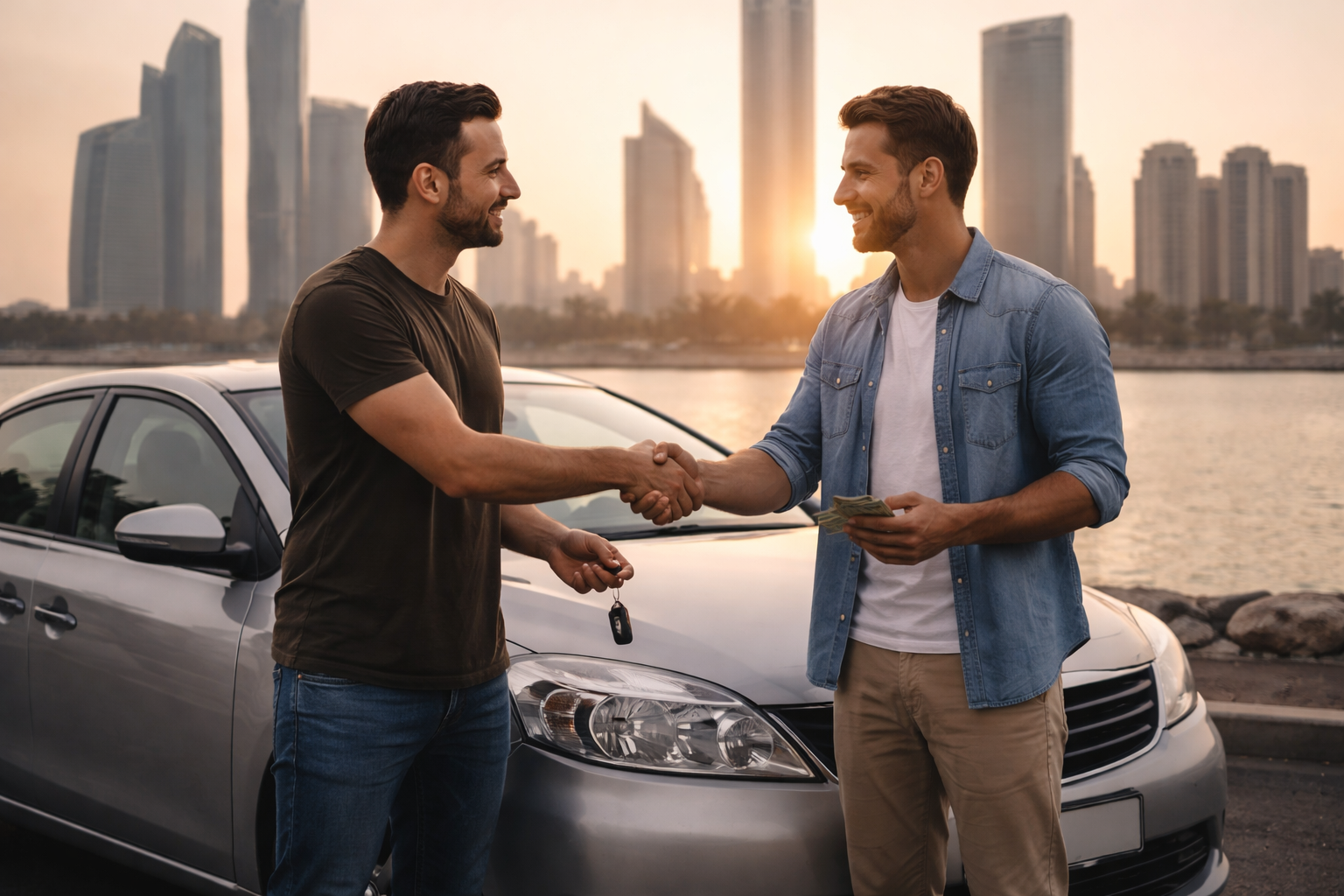 Where to Get an INSTANT CASH OFFER for My Car in Abu Dhabi