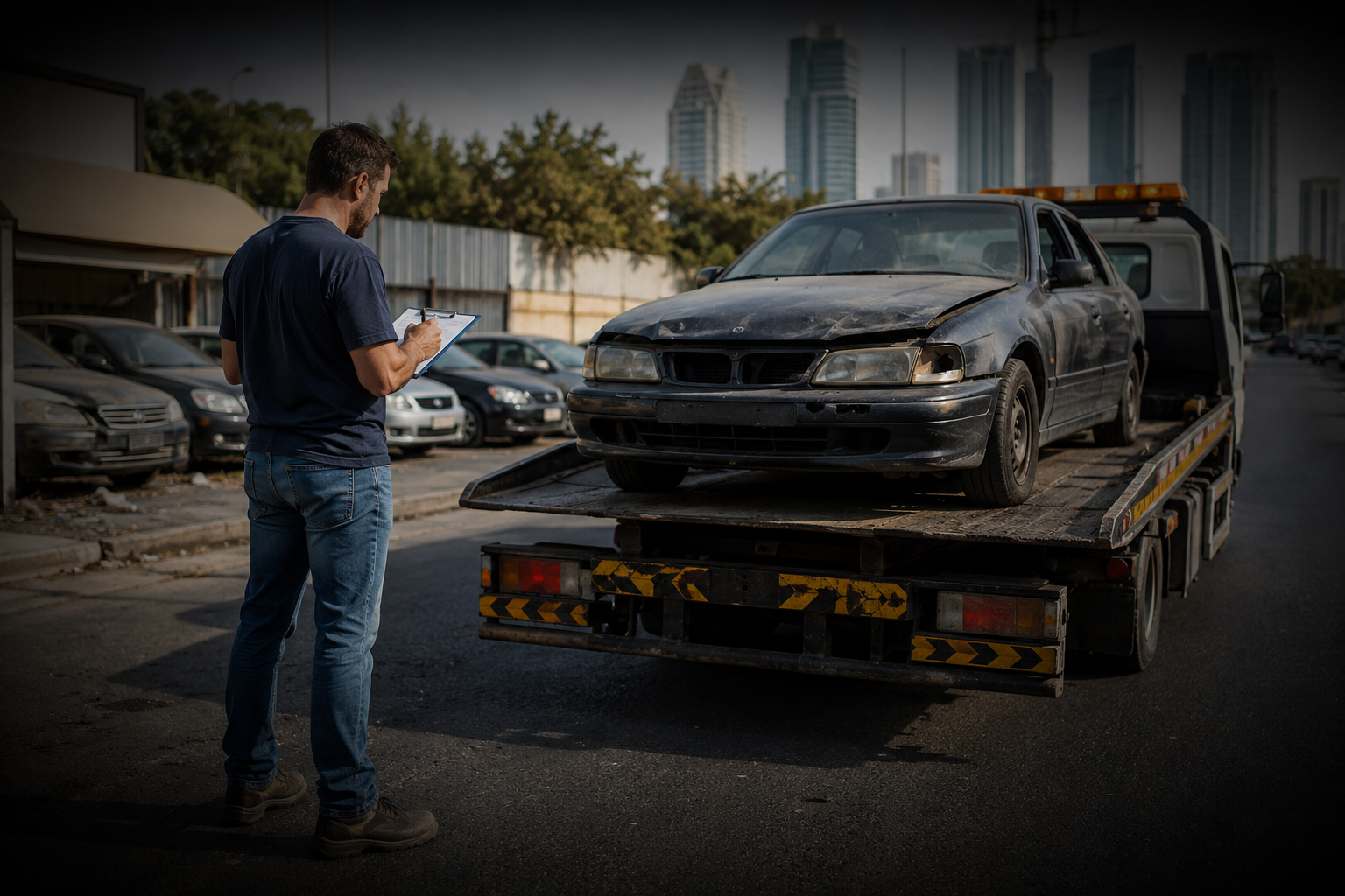 Who Buys Junk Cars Near Al Manhal in Abu Dhabi