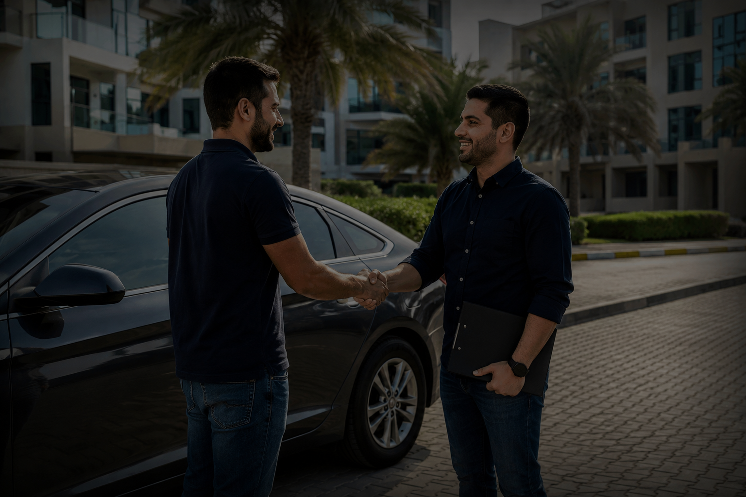 sell car without hassle in Al Nakheel