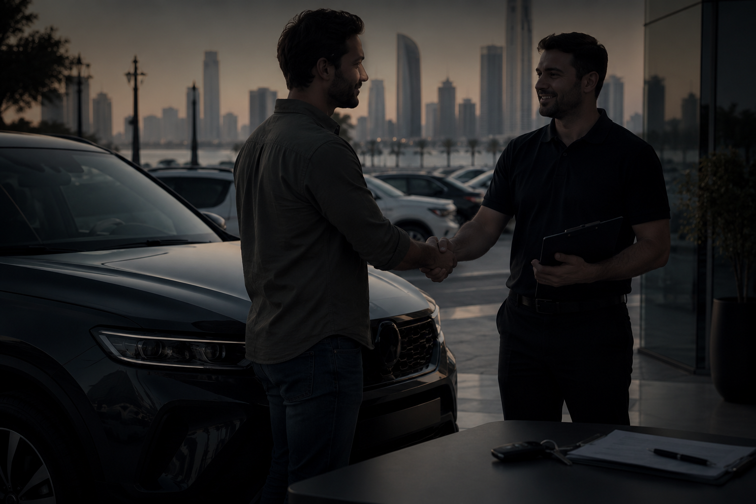 same day car buyers near Downtown Dubai