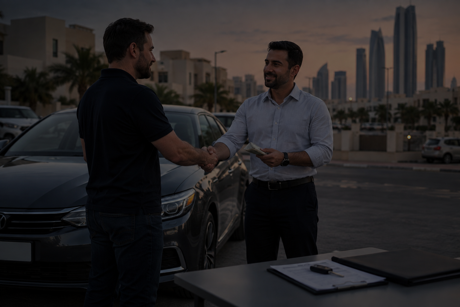 Sell car for cash with a professional car buyer in Abu Dhabi