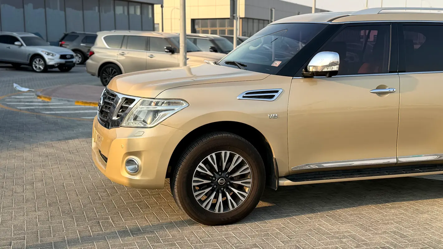 Well maintained 2015 Nissan Patrol